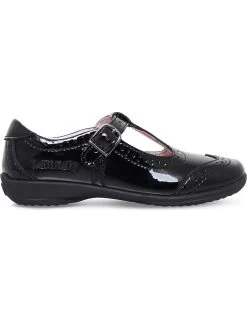 Jennette T-bar Patent-leather School Shoes 4-8 Years