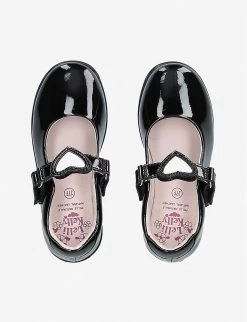 Colourissima Patent-leather School Shoes 3-9 Years -Boutique Fashionable Childrens Clothing Store 5121 10004 1055900305 BLACK ALT02