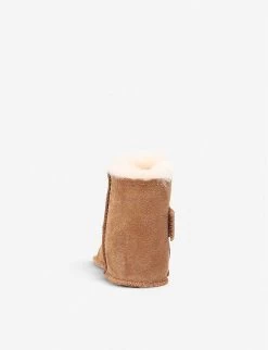 Ugg Erin Suede And Sheepskin Boots 0-36 Months -Boutique Fashionable Childrens Clothing Store 5121 10004 6814030729 BROWN ALT01