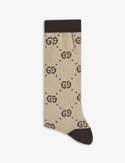 Gucci GG Pattern Socks 6-12 Years