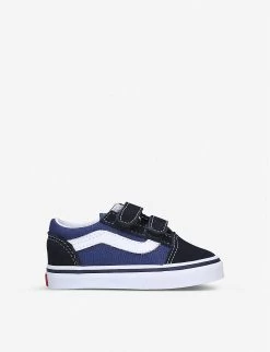 Vans Old Skool Suede And Canvas Trainers 1-4 Years