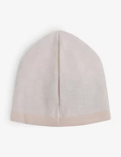 Gucci Logo-print Wool Beanie 2-8 Years -Boutique Fashionable Childrens Clothing Store R03643520 PINK ALT02
