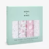 Aden + Anais Fleur Cotton-muslin Swaddles Pack Of Four