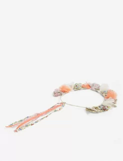 Meri-Meri Floral Halo Crown -Boutique Fashionable Childrens Clothing Store R03676545 MULTI ALT02