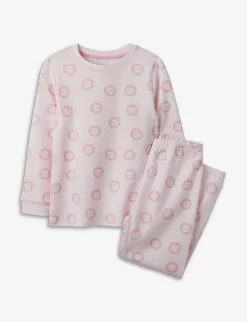 Cotton Lion Print Pyjama Set 7-12 Years