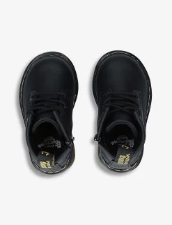 Dr. Martens 1460 Lace-up Leather Ankle Boots 6-24 Months -Boutique Fashionable Childrens Clothing Store R03719740 BLACK ALT02