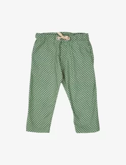 Dolphin Geo-print Cotton Trousers 3-12 Years