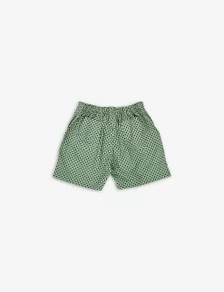 Lobster Geometric-print Linen And Cotton-blend Shorts 3-12 Years