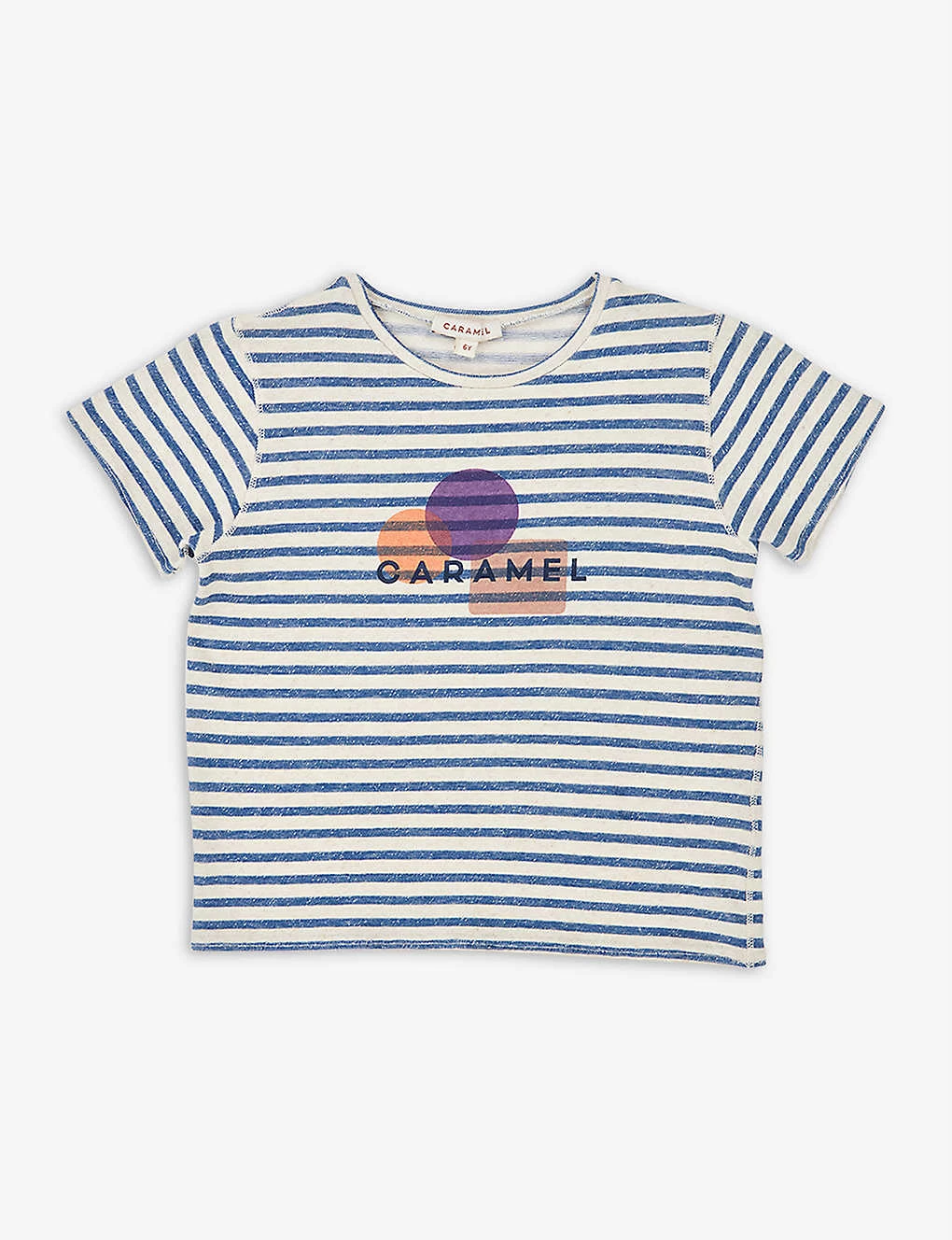 Otter Stripped Logo-print Cotton T-shirt 3-12 Years 1 Otter Stripped Logo-print Cotton T-shirt 3-12 Years