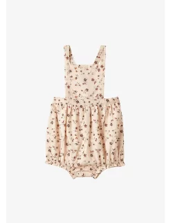 Clam Floral-print Cotton Romper 3-18 Months