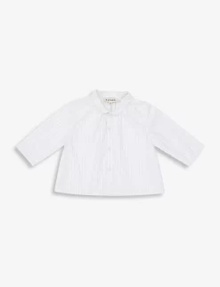 Conch Collared Cotton Shirt 3-24 Months
