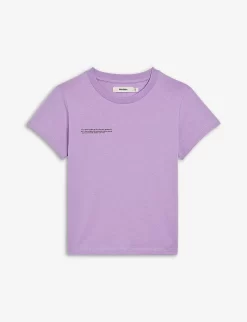 Text-print Organic Cotton T-shirt 3-12 Years