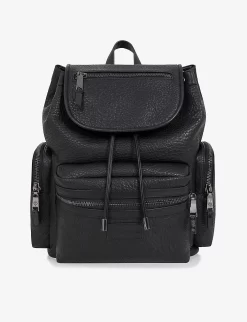 Kaspar Vegan-leather Baby Changing Backpack