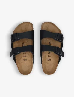 Birkenstock Arizona Faux-leather Sandals 5 Birkenstock Arizona Faux-leather Sandals -Boutique Fashionable Childrens Clothing Store R03782481 BLACK ALT02