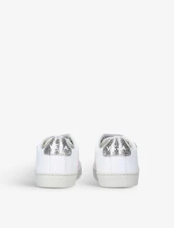 Veja Esplar Logo-embroidered Trainers 2-5 Years -Boutique Fashionable Childrens Clothing Store R03791560 WHITECOMB ALT03