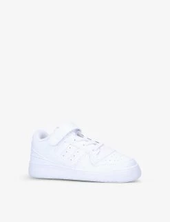 ADIDAS Forum Low Leather Trainers 2-5 Years 6 ADIDAS Forum Low Leather Trainers 2-5 Years -Boutique Fashionable Childrens Clothing Store R03797909 WHITE ALT02
