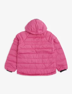 Canada Goose Bobcat Padded Shell Jacket 2-7 Years -Boutique Fashionable Childrens Clothing Store R03799113 SUMMITPINK ALT02