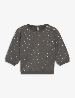Stardust Printed Organic Cotton Sweatshirt 3 Months-3 Years