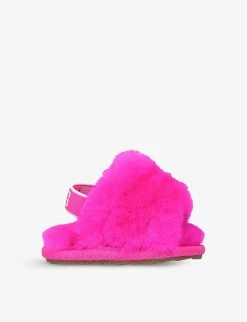 Ugg Fluff Yeah Sheepskin Slides 0-12 Months