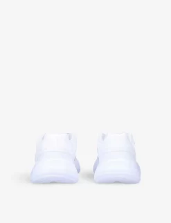 ADIDAS Ozelia Woven Low-top Trainers 6-9 Years -Boutique Fashionable Childrens Clothing Store R03882496 WHITE ALT03