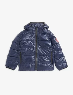 Canada Goose Crofton Hooded Recycled-shell Jacket 7-16 Years