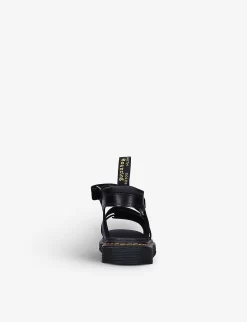 Dr. Martens Klaire Chunky-strap Leather Sandals 6-10 Years 7 Dr. Martens Klaire Chunky-strap Leather Sandals 6-10 Years -Boutique Fashionable Childrens Clothing Store R03903505 BLACK ALT03