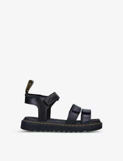 Dr. Martens Klaire Chunky-strap Leather Sandals 6-10 Years