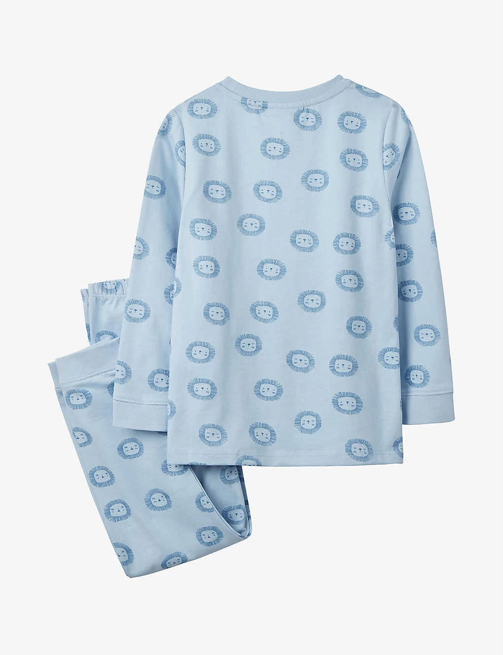 Lion-print Cotton Pyjama Set 1-5 Years 2 Lion-print Cotton Pyjama Set 1-5 Years - Image 2