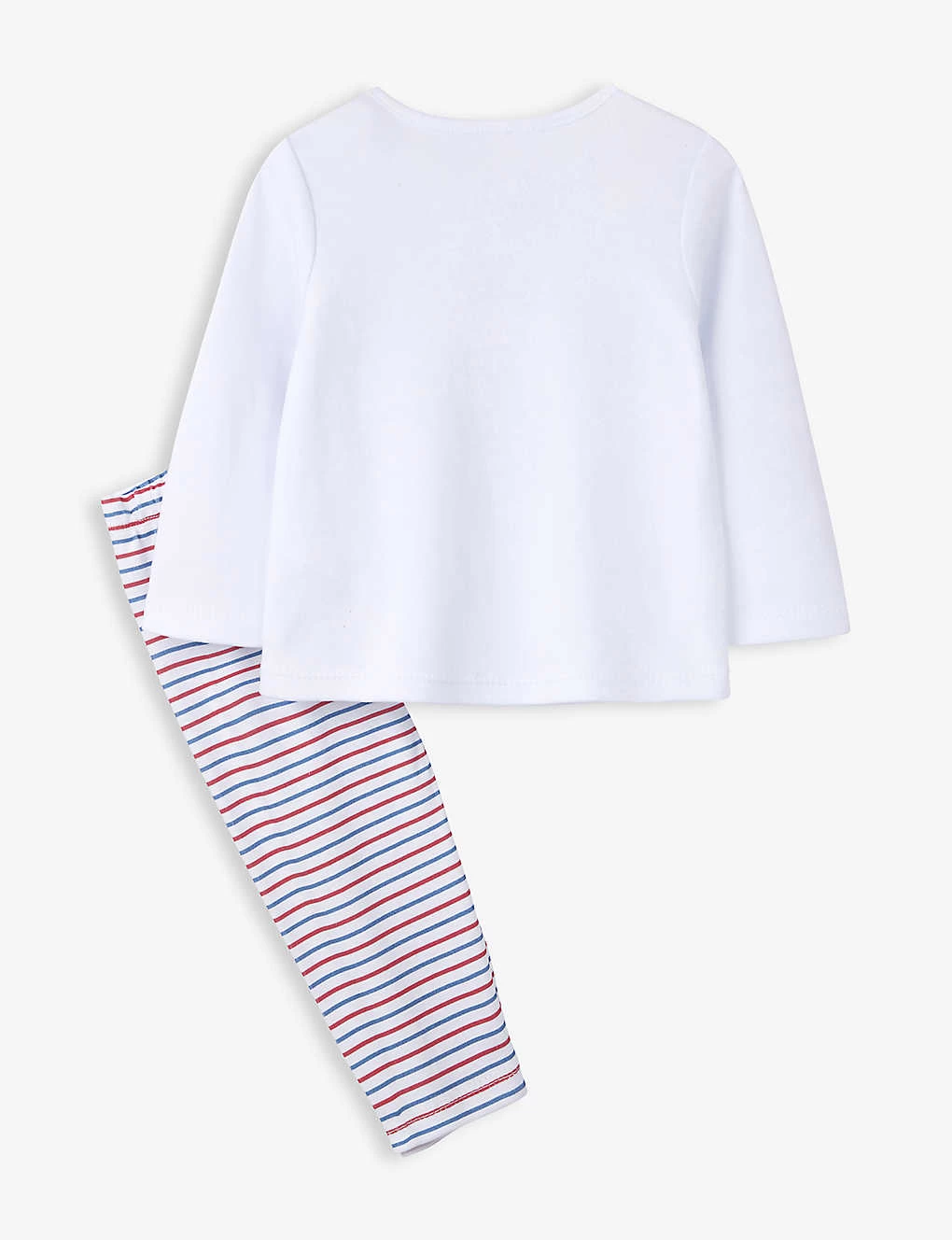 London Striped-bottom Organic Cotton-jersey Pyjamas 0-24 Months 2 London Striped-bottom Organic Cotton-jersey Pyjamas 0-24 Months - Image 2