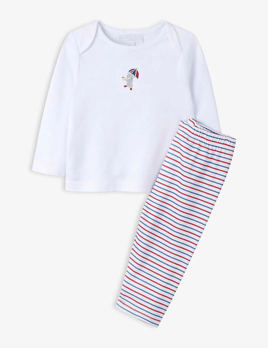 London Striped-bottom Organic Cotton-jersey Pyjamas 0-24 Months 1 London Striped-bottom Organic Cotton-jersey Pyjamas 0-24 Months