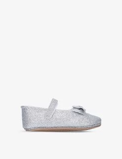 Baby Bowie Bow-embellished Woven Shoes 6 Months - 1 Year