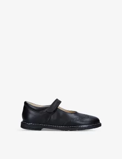 Louisa Brogue Leather School Shoes 6-7 Years