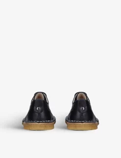 Micky Crepe-sole Leather Brogues 2-6 Years -Boutique Fashionable Childrens Clothing Store R03918768 BLACK ALT03