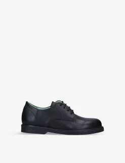 Sam Round-toe Leather Shoes 9-10 Years