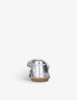 Pom D'Api Poppy Tao Leather Sandals 6 Months-5 Years -Boutique Fashionable Childrens Clothing Store R03928112 SILVERCOM ALT03