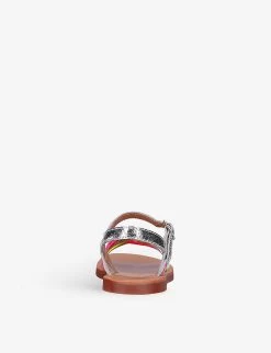 Pom D'Api Plagette Lux Open-toe Leather Sandals 3-5 Years -Boutique Fashionable Childrens Clothing Store R03928125 MULTOTHER ALT03