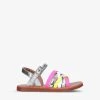 Pom D'Api Plagette Lux Open-toe Leather Sandals 3-5 Years