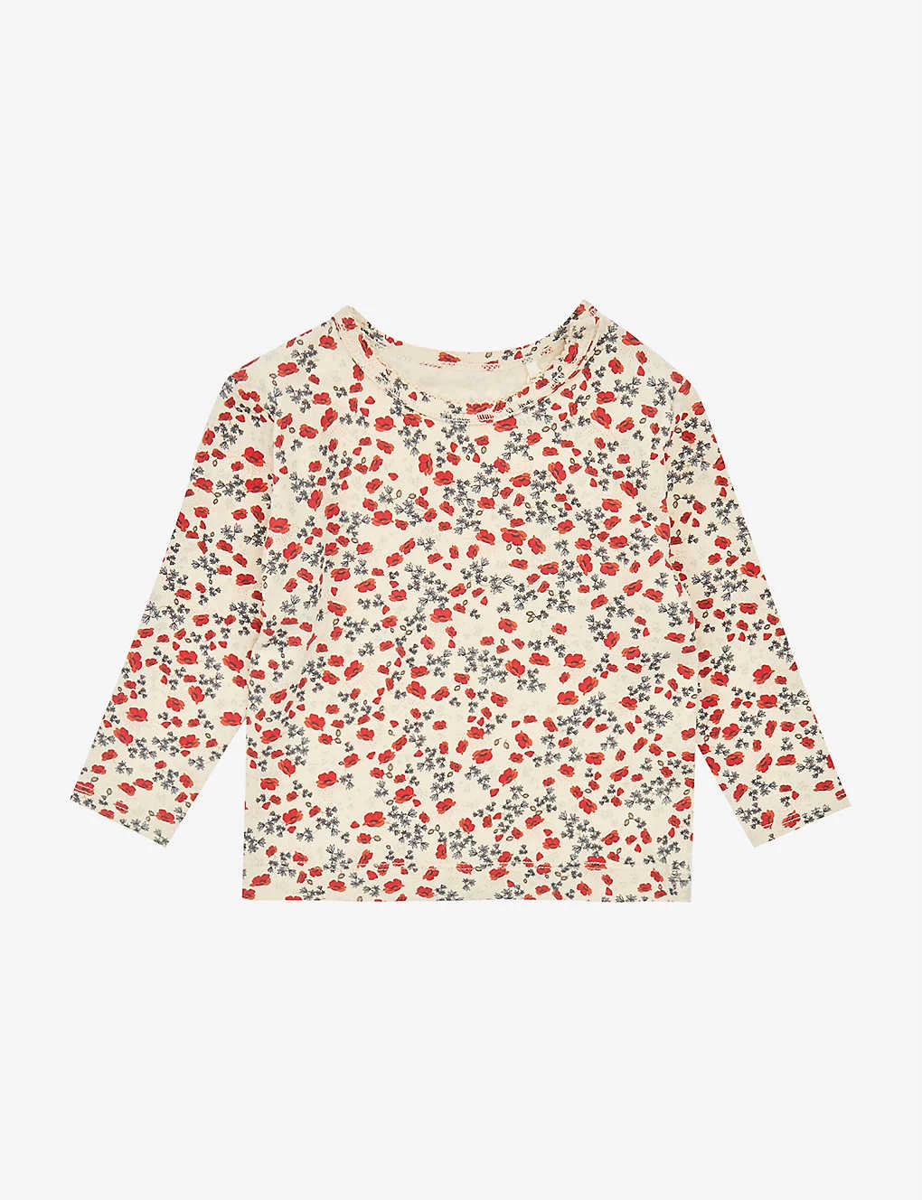 Floral-print Stretch-organic Cotton T-shirt 9-24 Months 1 Floral-print Stretch-organic Cotton T-shirt 9-24 Months