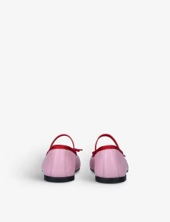Gucci Carla Logo-embossed Leather Shoes 1-4 Years 8 Gucci Carla Logo-embossed Leather Shoes 1-4 Years -Boutique Fashionable Childrens Clothing Store R03942281 PALEPINK ALT03