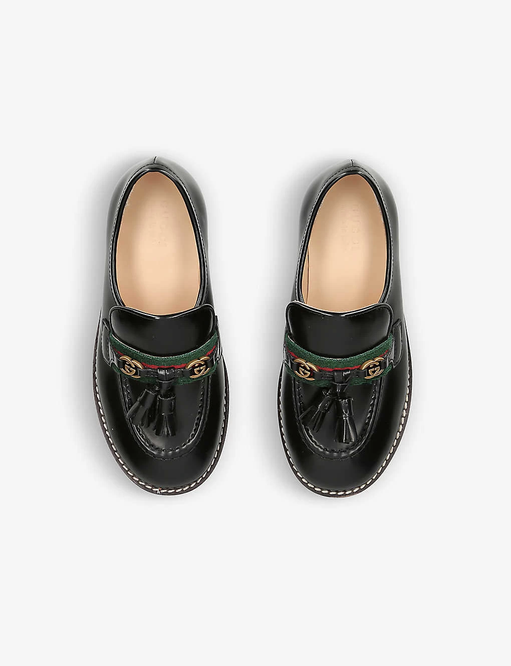 Gucci Faye Tasselled Leather Loafers 1-4 Years Old 2 Gucci Faye Tasselled Leather Loafers 1-4 Years Old - Image 2