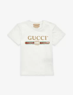 Gucci Vintage Logo Cotton T-shirt 3-36 Months