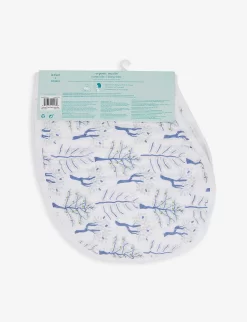 Aden + Anais Outdoors Organic-cotton Bibs Pack Of Two 5 Aden + Anais Outdoors Organic-cotton Bibs Pack Of Two -Boutique Fashionable Childrens Clothing Store R03954839 MULTI ALT02