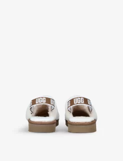 Ugg Fluff Yeah Sheepskin Clogs 6-10 Years -Boutique Fashionable Childrens Clothing Store R03955907 BEIGE ALT03