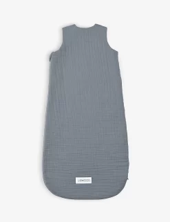 Liewood Flora Organic-cotton Sleeping Bag 0 - 6 Months -Boutique Fashionable Childrens Clothing Store R03957098 BLUE ALT02