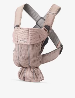 Babybjorn Mini 3D Mesh Baby Carrier -Boutique Fashionable Childrens Clothing Store R03962025 DUSTYPINK ALT02