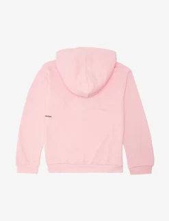 365 Text-print Organic Cotton Hoody 3-12 Years -Boutique Fashionable Childrens Clothing Store R03967782 SAKURAPINK ALT02