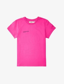 365 Signature Text-print Organic-cotton Jersey T-shirt