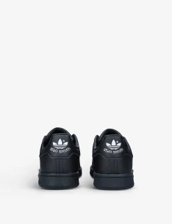 ADIDAS Stan Smith Leather Trainers 9-10 Years -Boutique Fashionable Childrens Clothing Store R03970447 BLACK ALT03