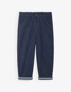 Jersey-lined Chambray Jeans 0-18 Months