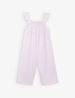 Striped Cotton Jumpsuit 18 Months - 6 Years